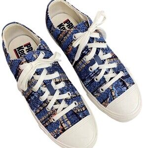 NEW MENS Pro Keds  Woven Fabric  Royal Blue Lo Mens Size 8 Low Top Sneakers Blue